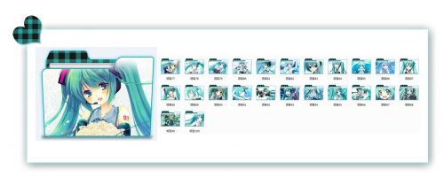 Hatsune Miku Clock Gadget Windows 7